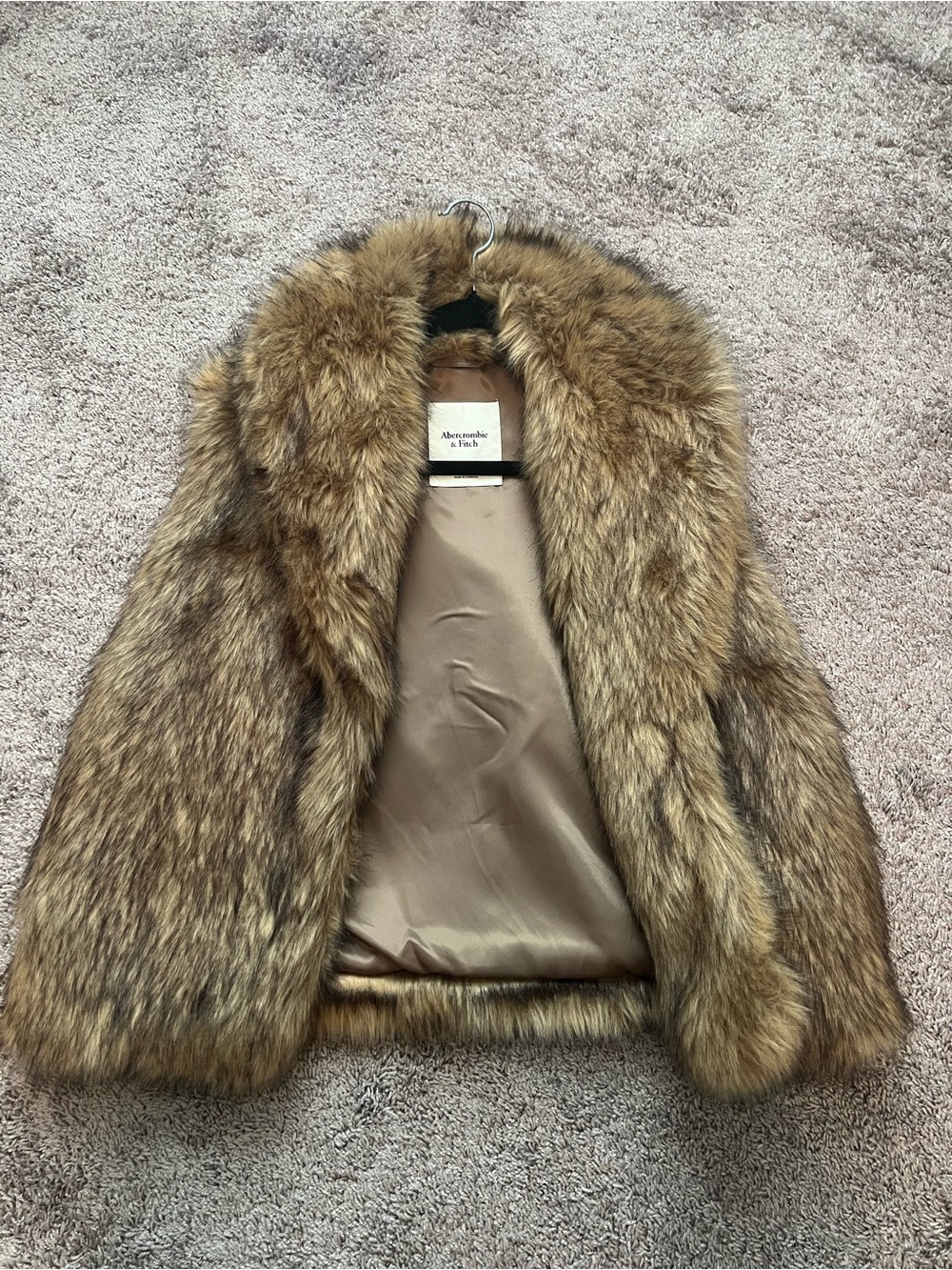 Abercrombie Faux Fur Vest